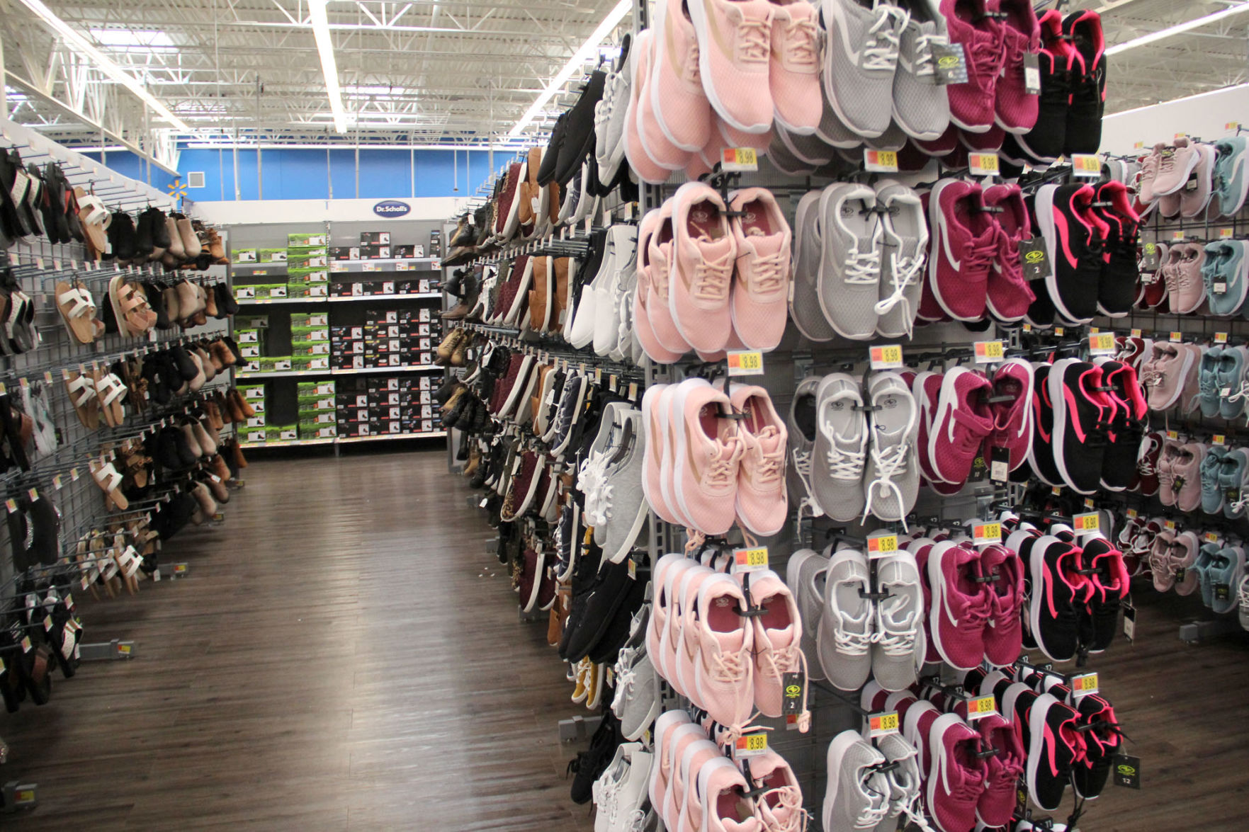 Walmart offers a variety of goods